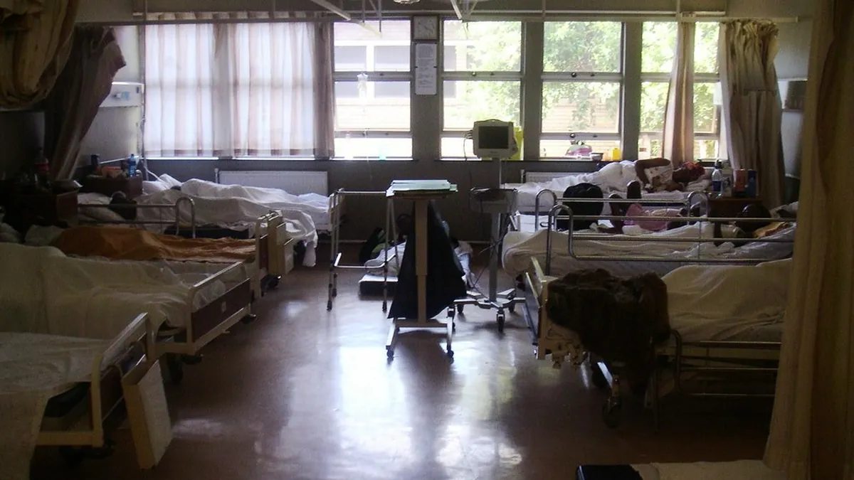 Hospital ward in a cancer treatment center with integrated specialist services